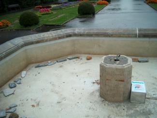 Springbrunnen Sanierung Villanov - Warschau